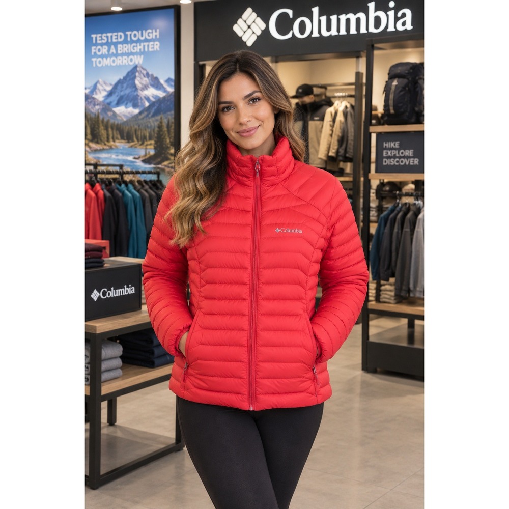 Columbia puffer jacket ladies M